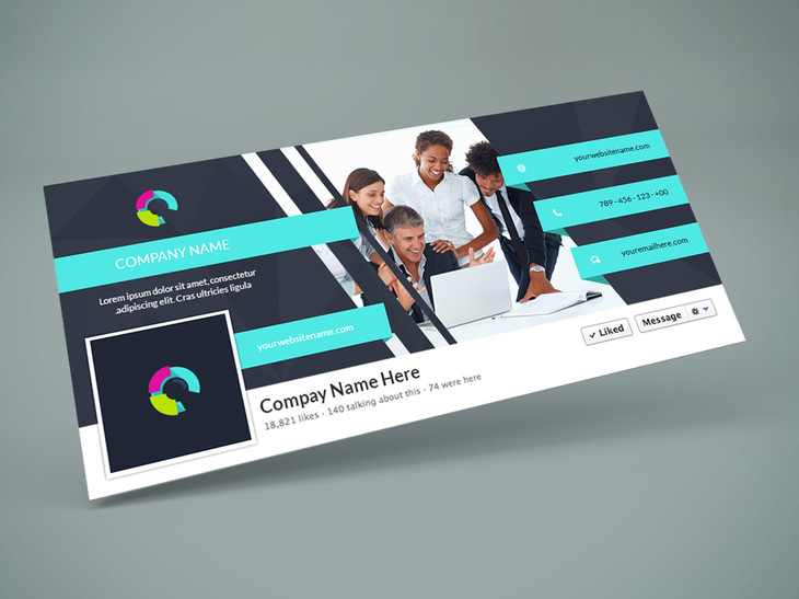 design or redesign stunning facebook cover by zainkhan465
