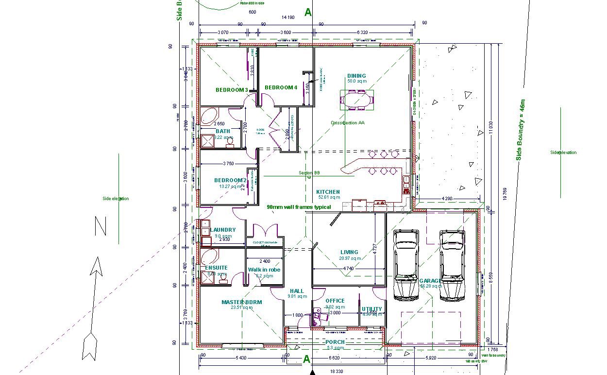 Create 2d Autocad Drawings By Ambeel786