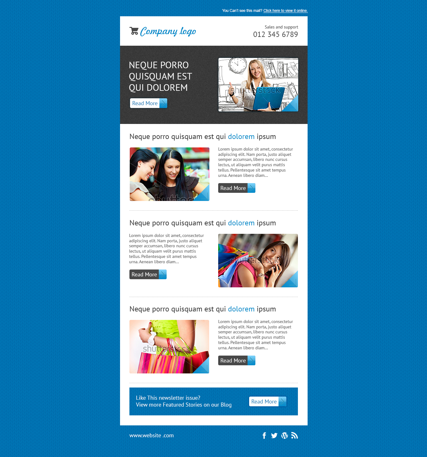 design a responsive mailchimp template by mustafiz eps