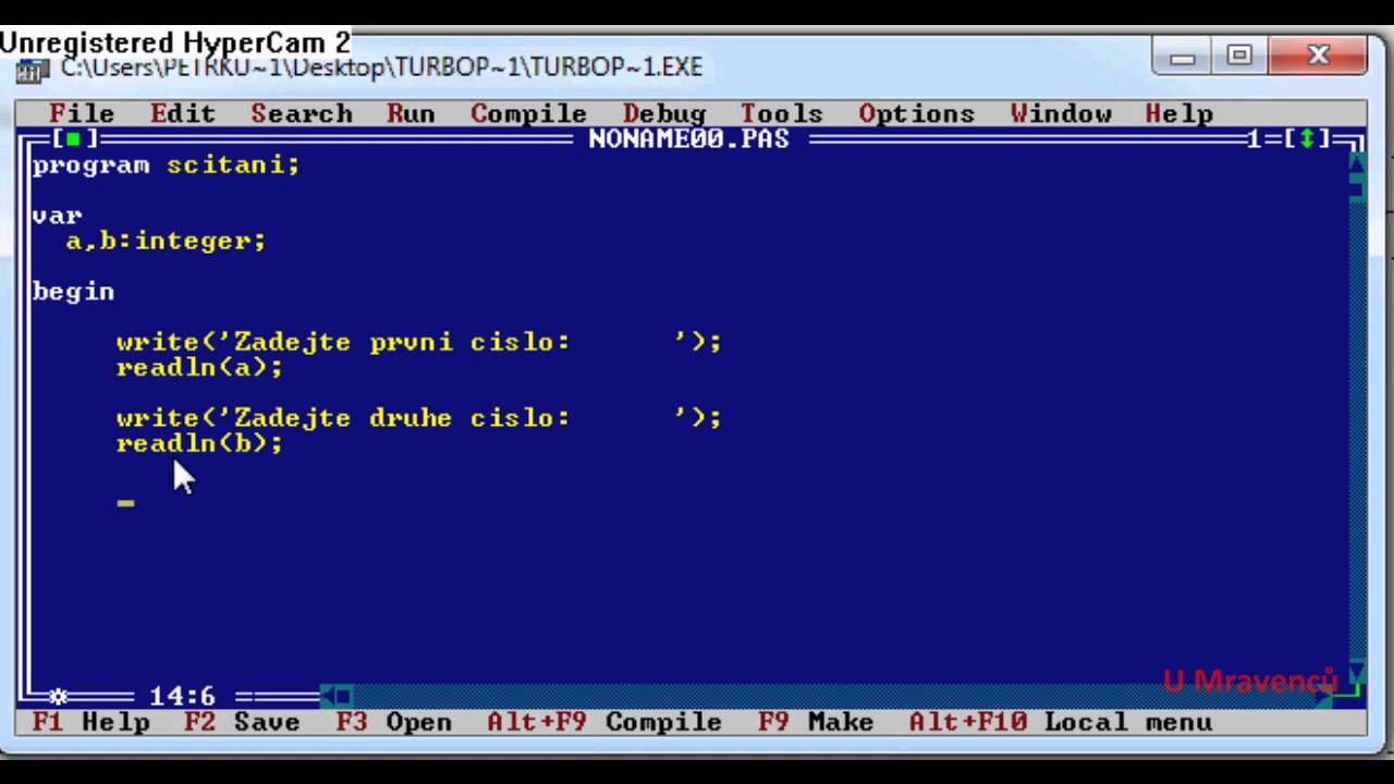 tutorial program pascal Learning to program delphi tutorial 1 hello world pascal rad.